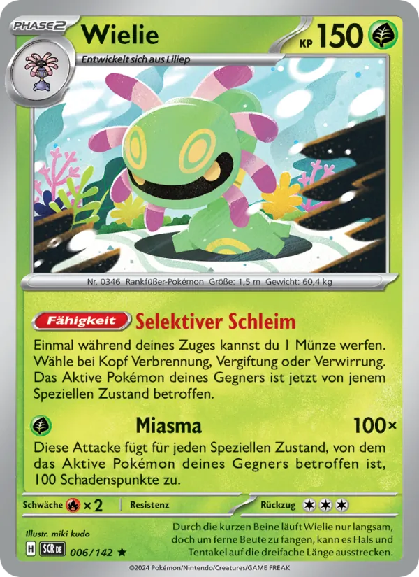 Karte Wielie aus Stellarkrone, Nummer 006/142