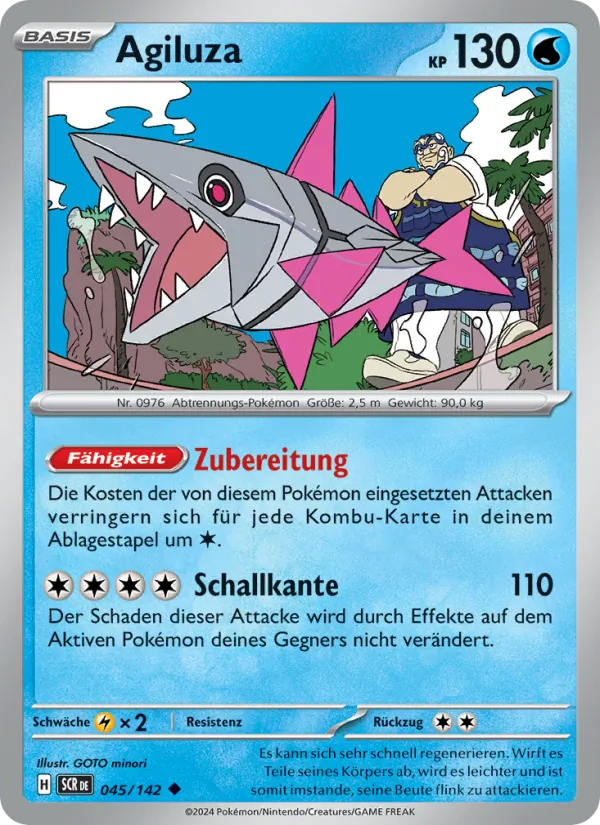 Karte Agiluza aus Stellarkrone, Nummer 045/142