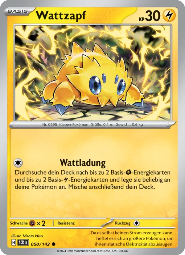 Karte Wattzapf aus Stellarkrone, Nummer 050/142