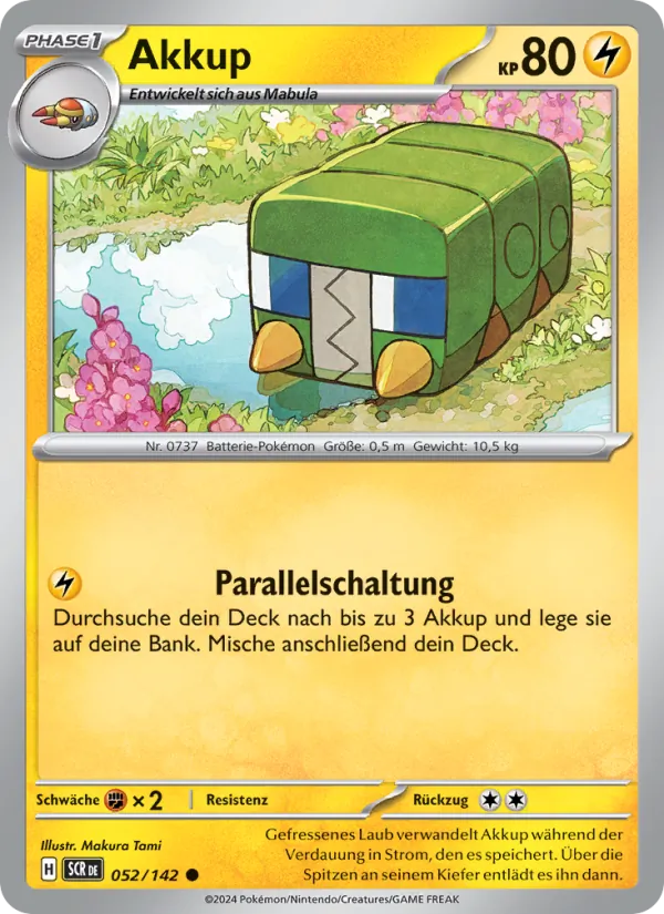 Karte Akkup aus Stellarkrone, Nummer 052/142