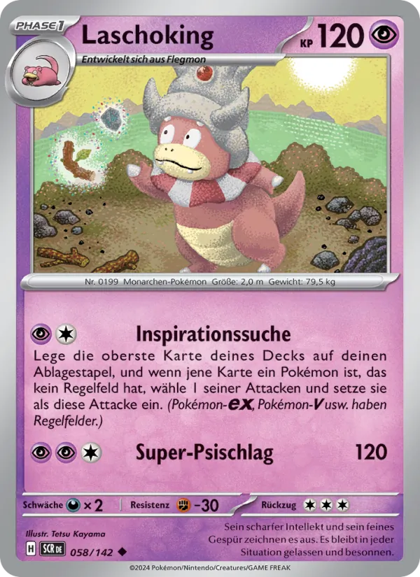 Karte Laschoking aus Stellarkrone, Nummer 058/142