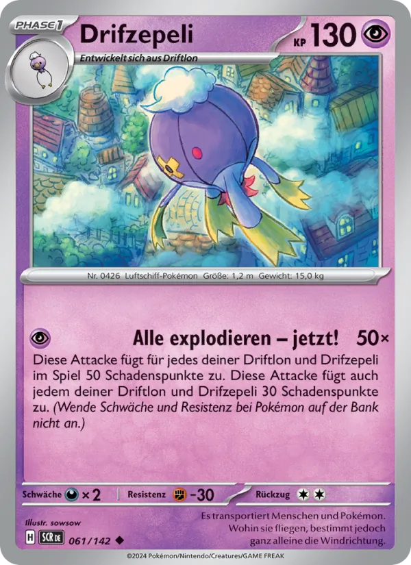 Karte Drifzepeli aus Stellarkrone, Nummer 061/142