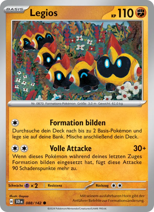 Karte Legios aus Stellarkrone, Nummer 088/142