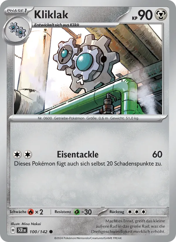 Karte Kliklak aus Stellarkrone, Nummer 100/142