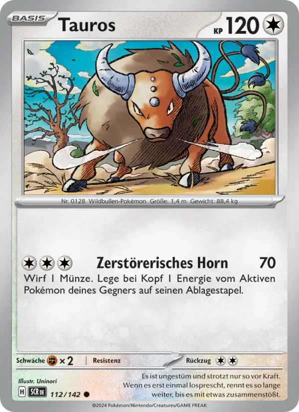 Karte Tauros aus Stellarkrone, Nummer 112/142