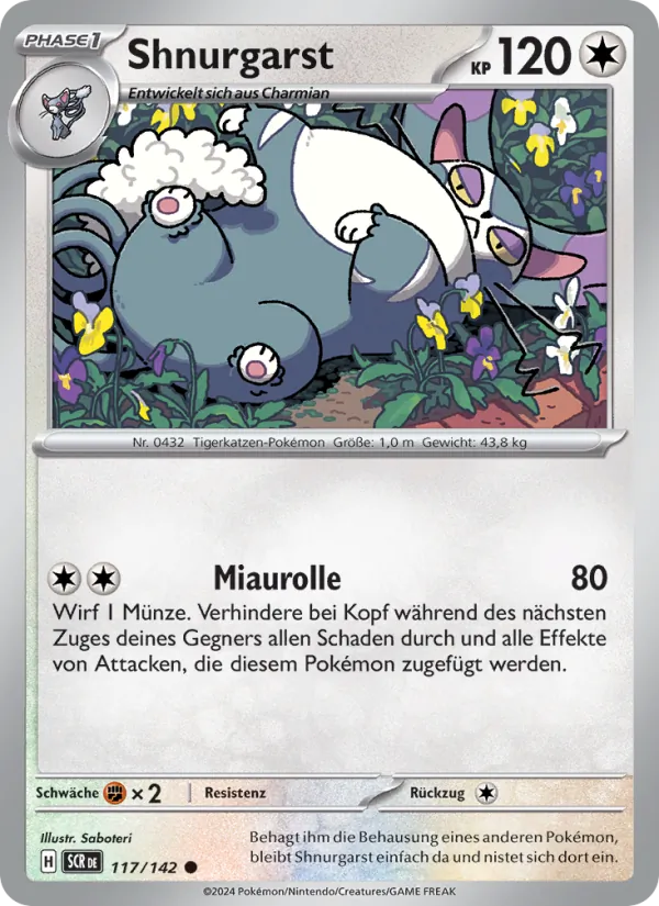 Karte Shnurgarst aus Stellarkrone, Nummer 117/142