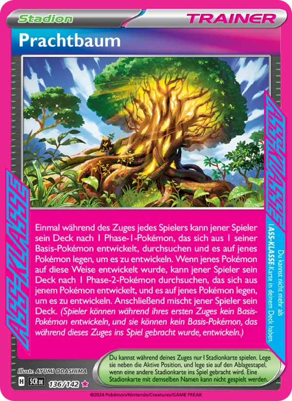 Karte Prachtbaum aus Stellarkrone, Nummer 136/142