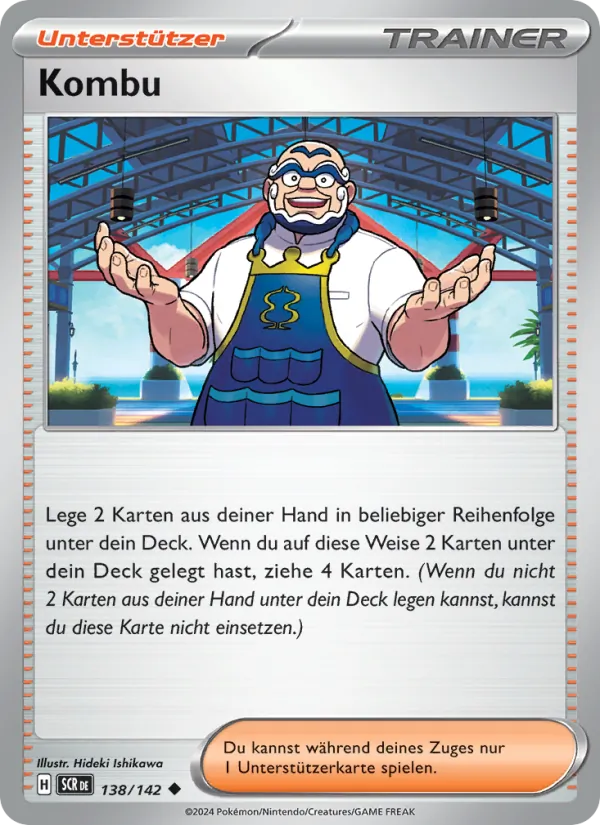 Karte Kombu aus Stellarkrone, Nummer 138/142