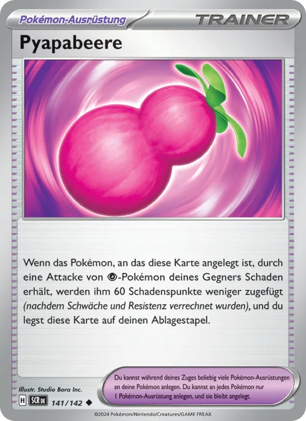 Karte Pyapabeere aus Stellarkrone, Nummer 141/142