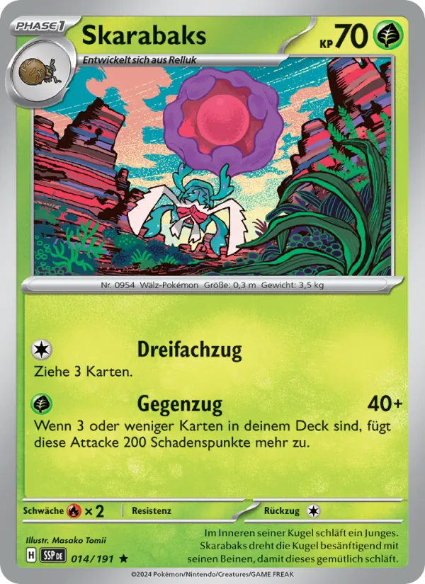 Karte Skarabaks aus Stürmische Funken, Nummer 014/191