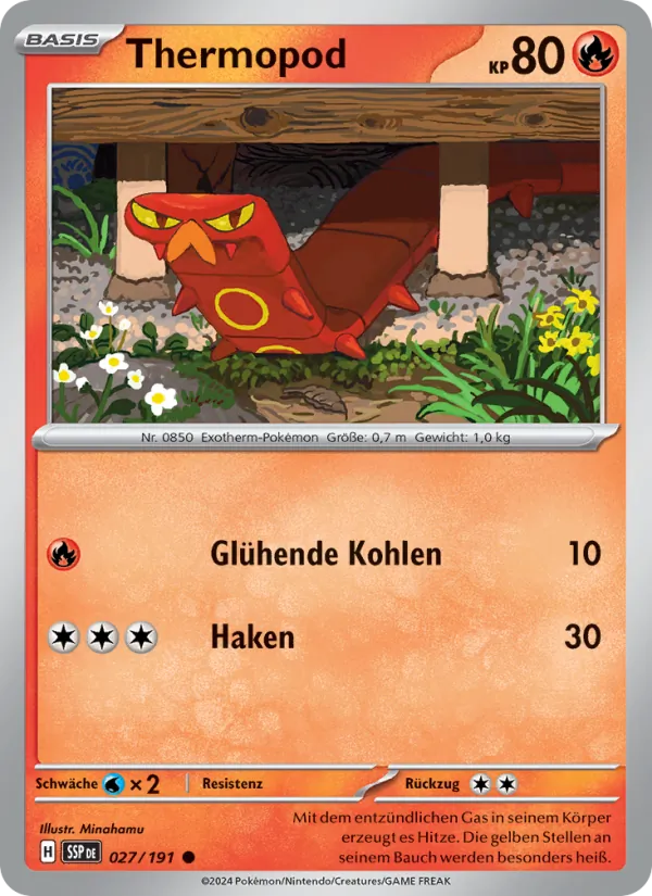 Karte Thermopod aus Stürmische Funken, Nummer 027/191