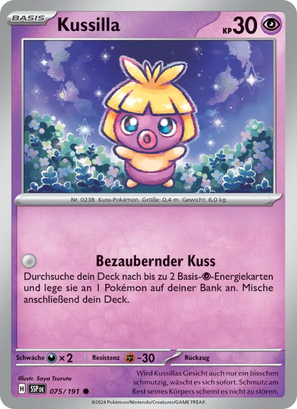 Karte Kussilla aus Stürmische Funken, Nummer 075/191