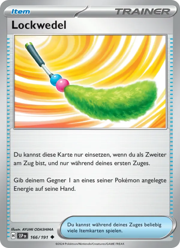 Karte Lockwedel aus Stürmische Funken, Nummer 166/191
