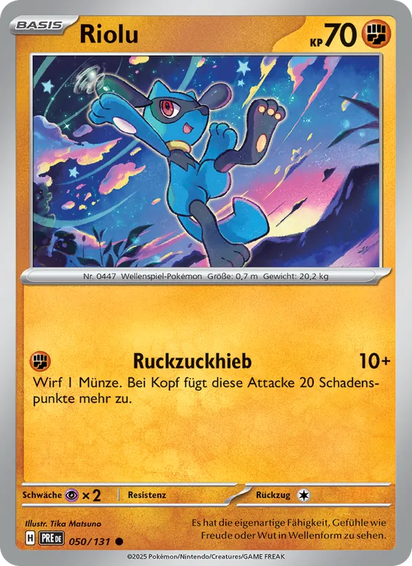 Karte Riolu aus Prismatische Entwicklungen, Nummer 050/131