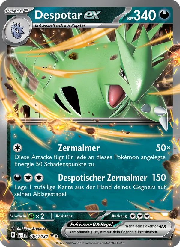 Karte Despotar-ex aus Prismatische Entwicklungen, Nummer 064/131