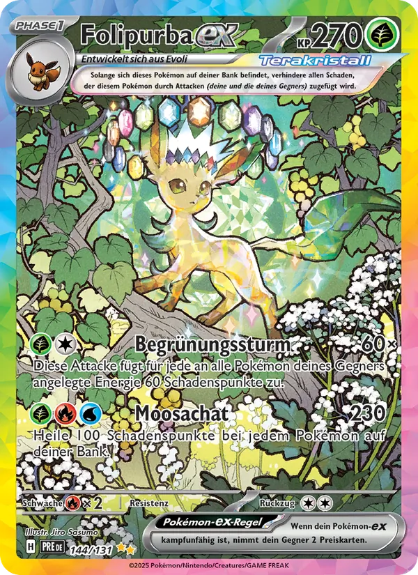 Karte Folipurba-ex aus Prismatische Entwicklungen, Nummer 144/131