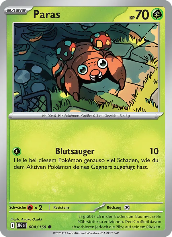 Karte Paras aus Reisegefährten, Nummer 004/159