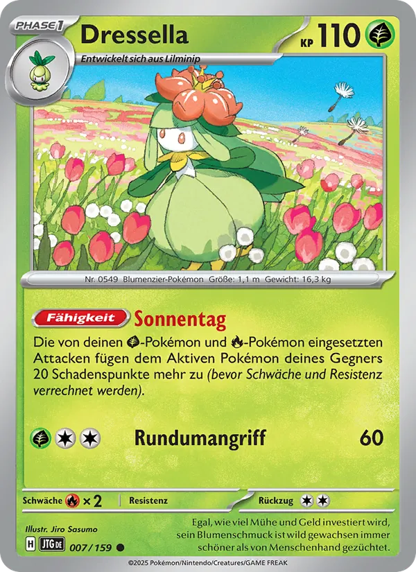 Karte Dressella aus Reisegefährten, Nummer 007/159