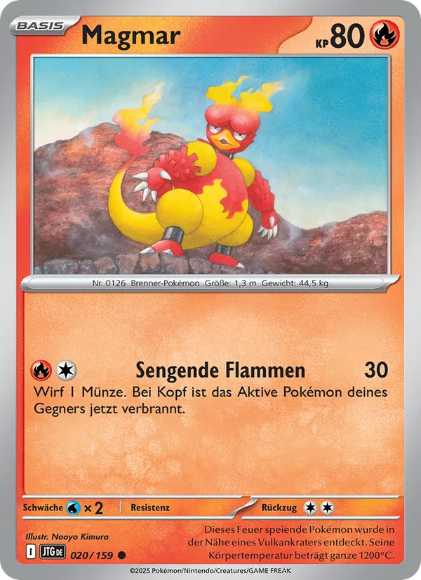 Karte Magmar aus Reisegefährten, Nummer 020/159