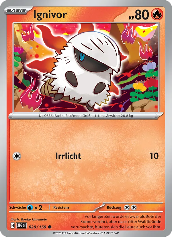Karte Ignivor aus Reisegefährten, Nummer 028/159