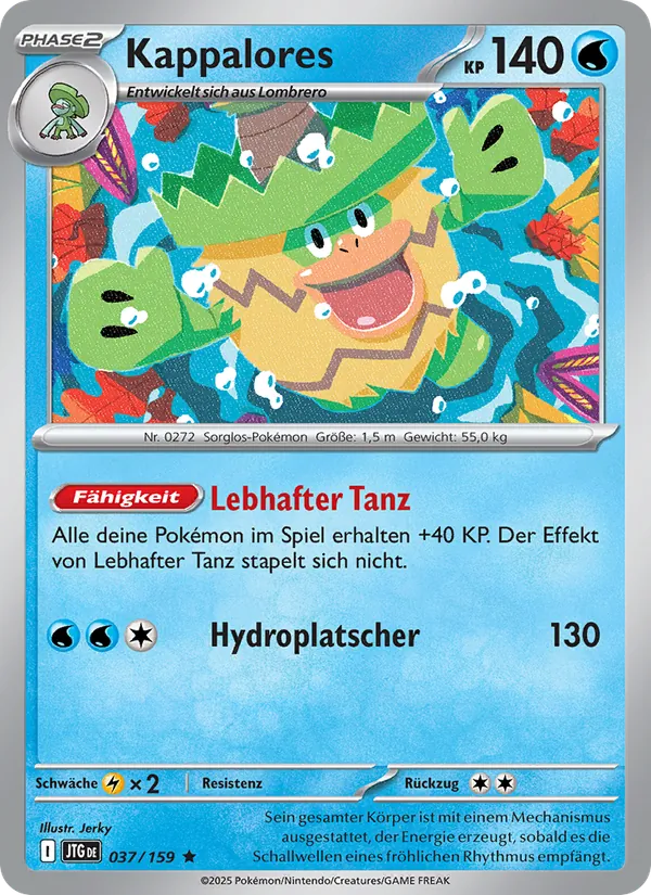 Karte Kappalores aus Reisegefährten, Nummer 037/159