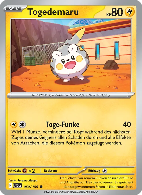 Karte Togedemaru aus Reisegefährten, Nummer 050/159