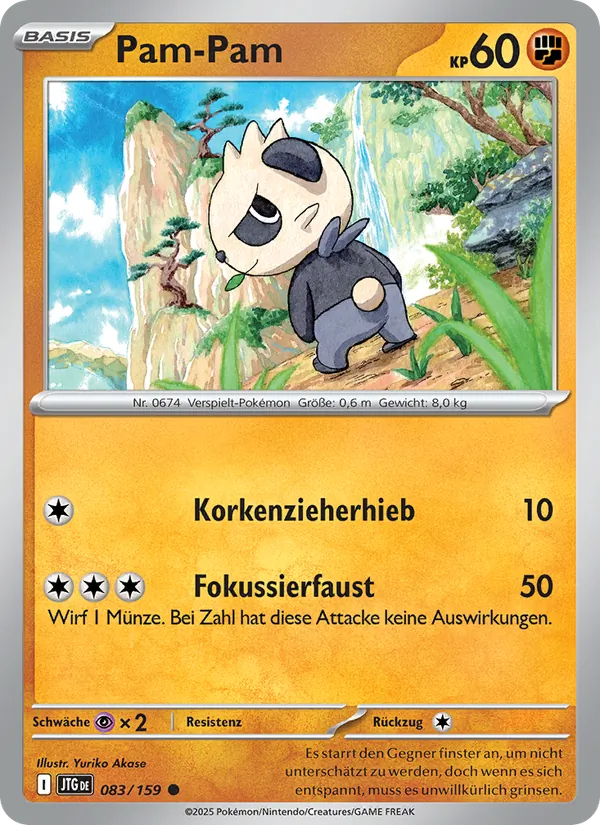 Karte Pam-Pam aus Reisegefährten, Nummer 083/159