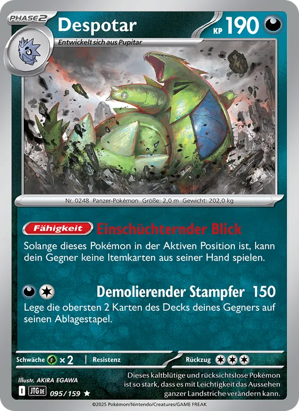 Karte Despotar aus Reisegefährten, Nummer 095/159