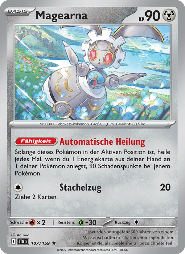 Karte Magearna aus Reisegefährten, Nummer 107/159