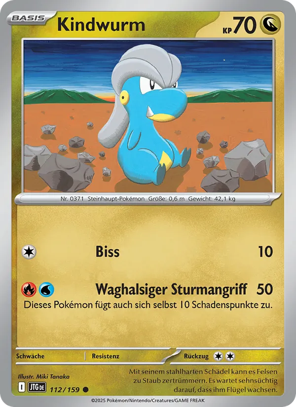 Karte Kindwurm aus Reisegefährten, Nummer 112/159