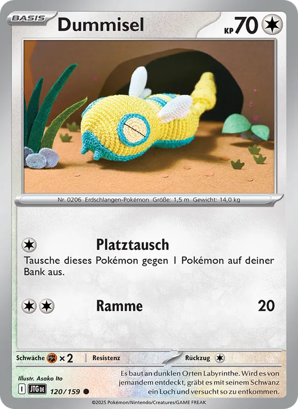 Karte Dummisel aus Reisegefährten, Nummer 120/159