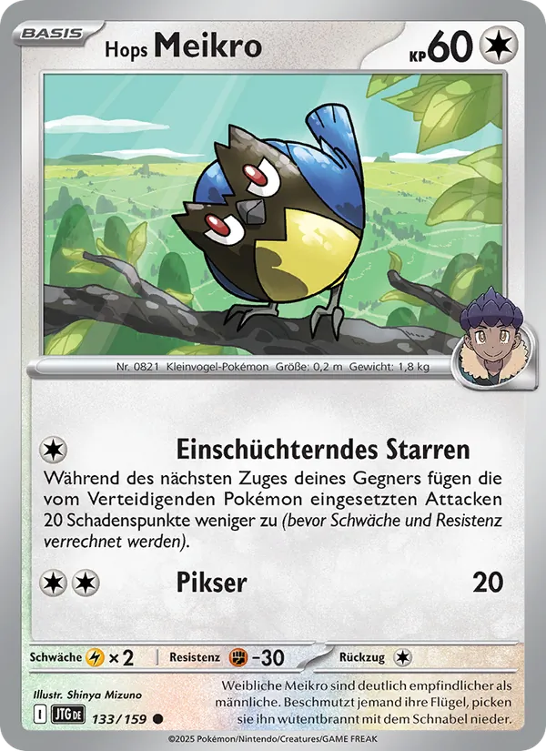 Karte Hops Meikro aus Reisegefährten, Nummer 133/159