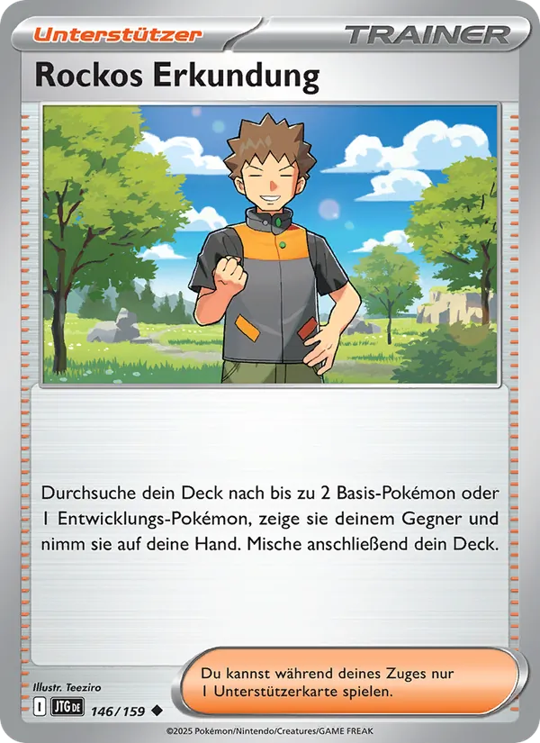 Karte Rockos Erkundung aus Reisegefährten, Nummer 146/159