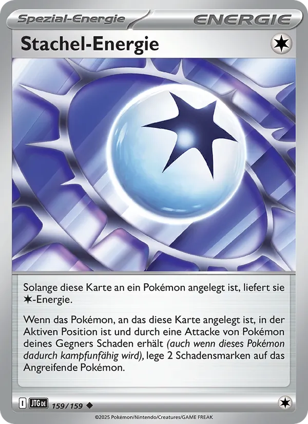 Karte Stachel-Energie aus Reisegefährten, Nummer 159/159