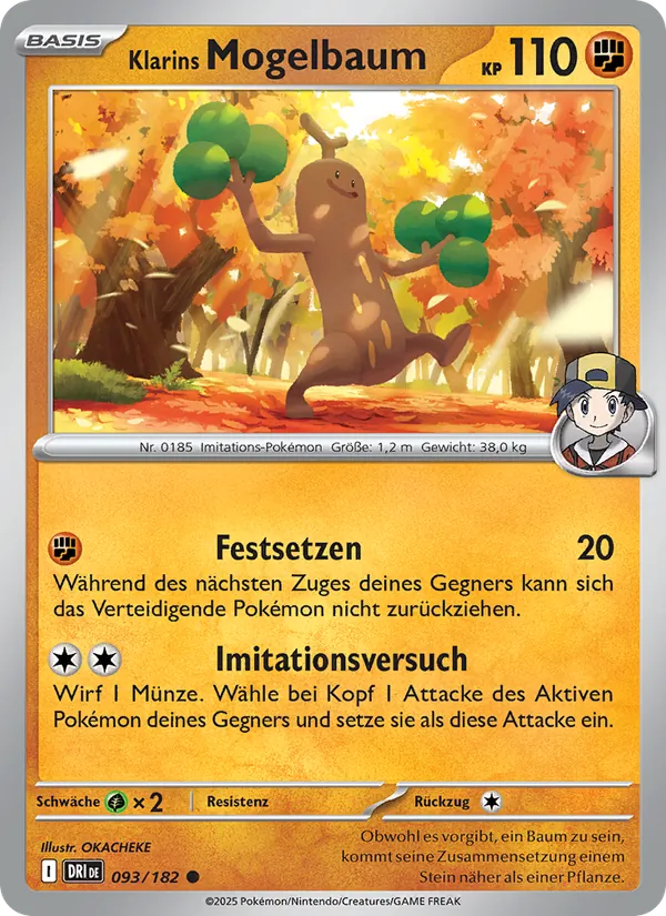 Karte Klarins Mogelbaum aus Ewige Rivalen, Nummer 093/182