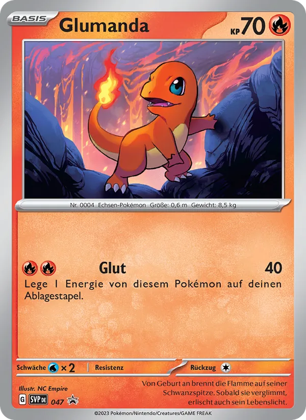 Karte Glumanda aus SVP Black Star Promos, Nummer 047/225