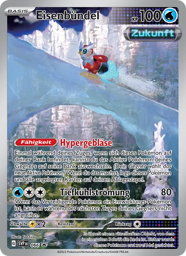 Karte Eisenbündel aus SVP Black Star Promos, Nummer 066/225