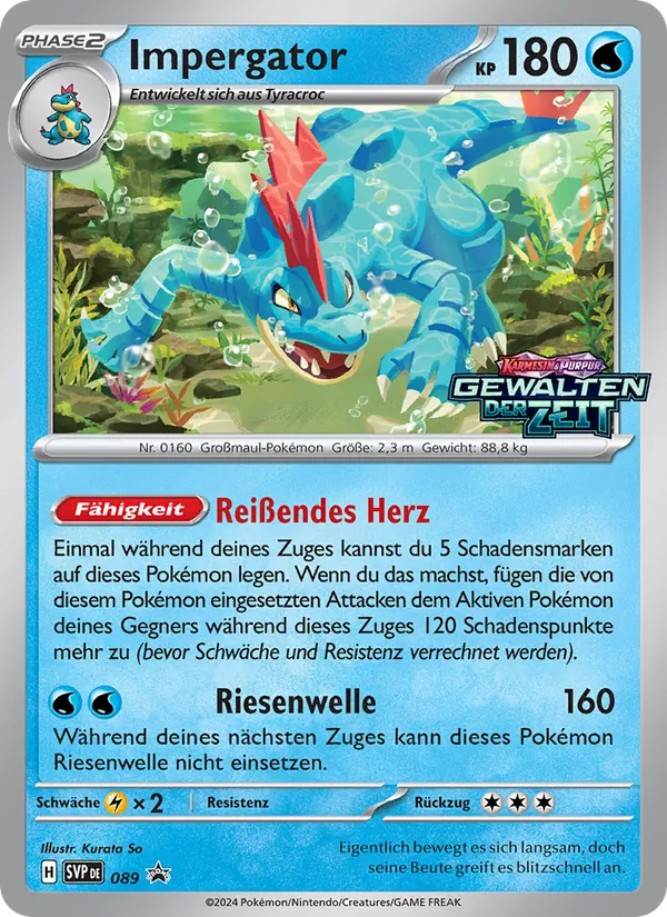 Karte Impergator aus SVP Black Star Promos, Nummer 089/225