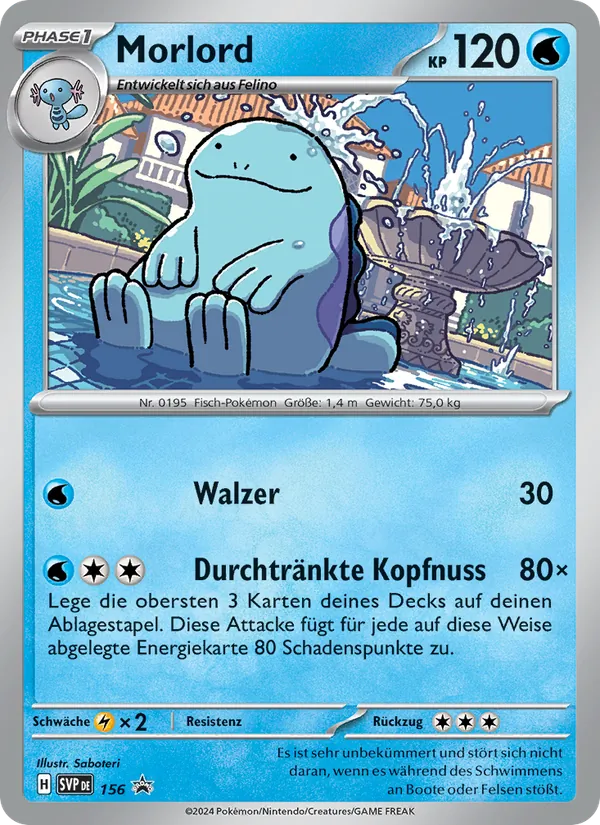 Karte Morlord aus SVP Black Star Promos, Nummer 156/225