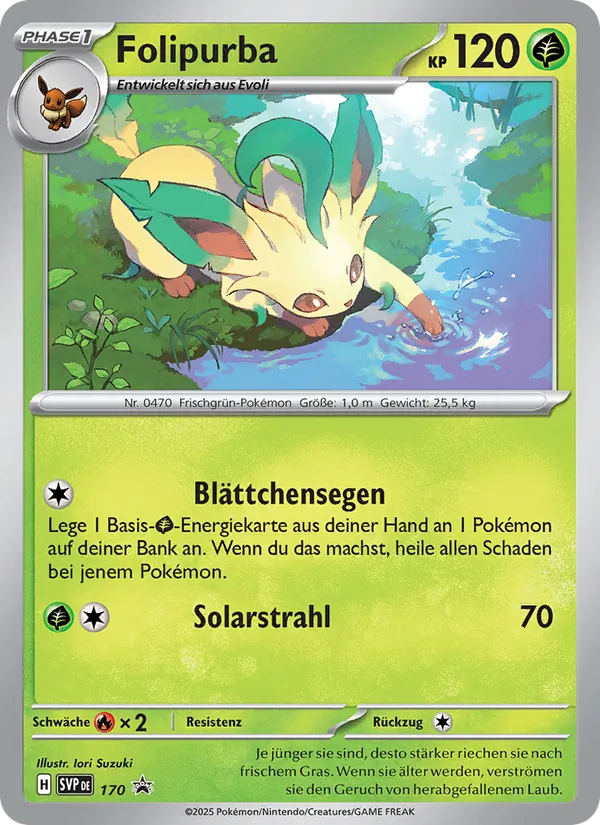 Karte Folipurba aus SVP Black Star Promos, Nummer 170/225