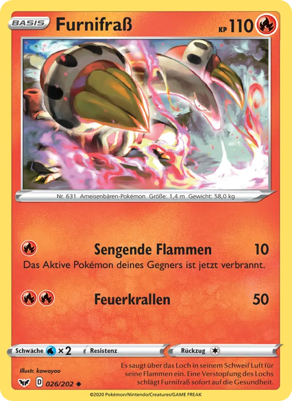 Karte Furnifraß aus Schwert & Schild, Nummer 26/202