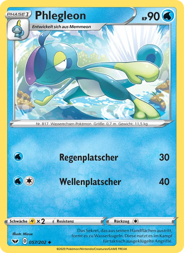 Karte Phlegleon aus Schwert & Schild, Nummer 57/202