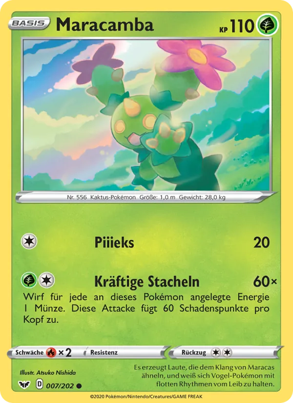 Karte Maracamba aus Schwert & Schild, Nummer 7/202