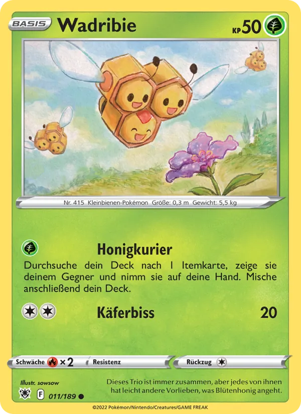 Karte Wadribie aus Astralglanz, Nummer 011/189
