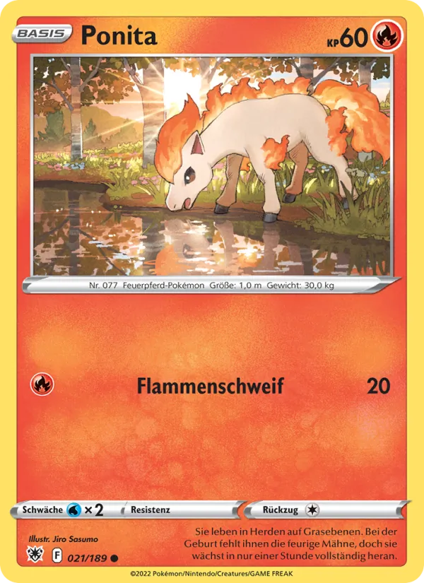 Karte Ponita aus Astralglanz, Nummer 021/189