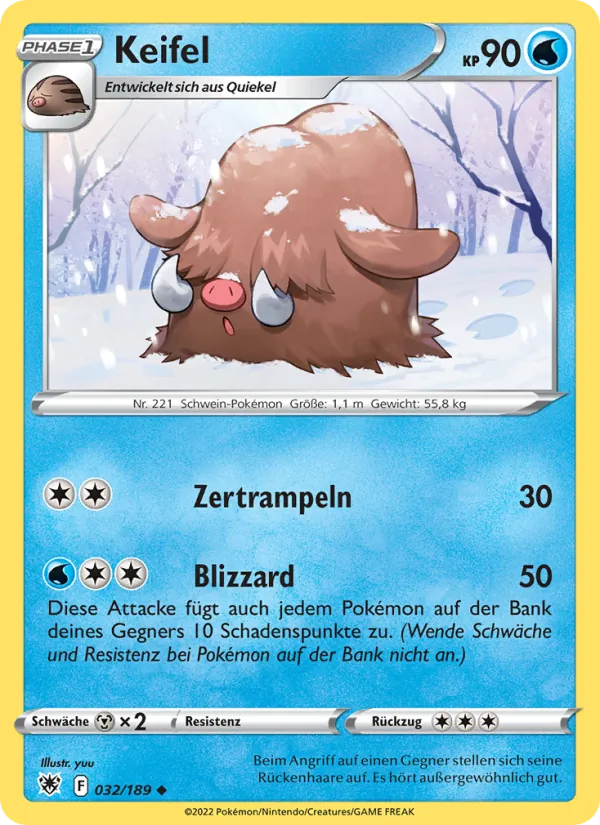 Karte Keifel aus Astralglanz, Nummer 032/189