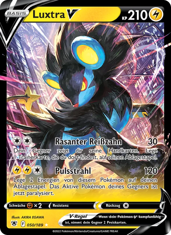 Karte Luxtra V aus Astralglanz, Nummer 050/189