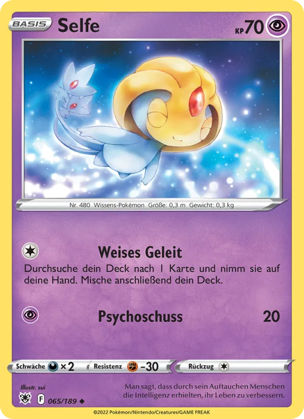 Karte Selfe aus Astralglanz, Nummer 065/189