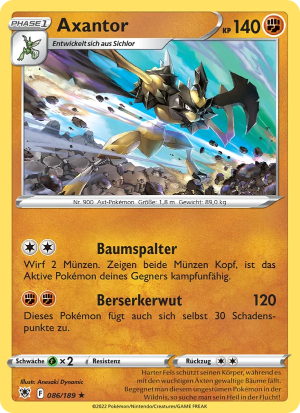 Karte Axantor aus Astralglanz, Nummer 086/189