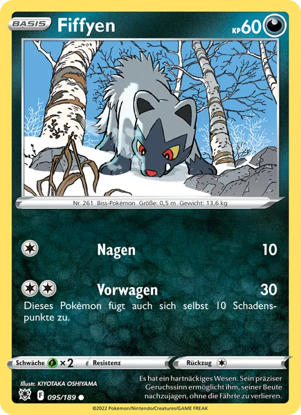 Karte Fiffyen aus Astralglanz, Nummer 095/189